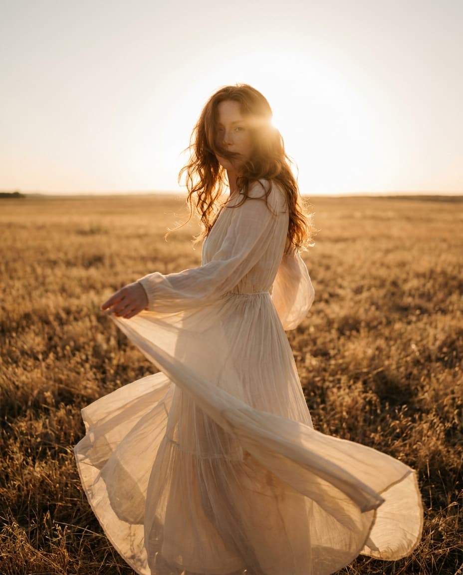 Fine-Art-Portrait im Abendlicht aus dem Portfolio von Sandra Correia
